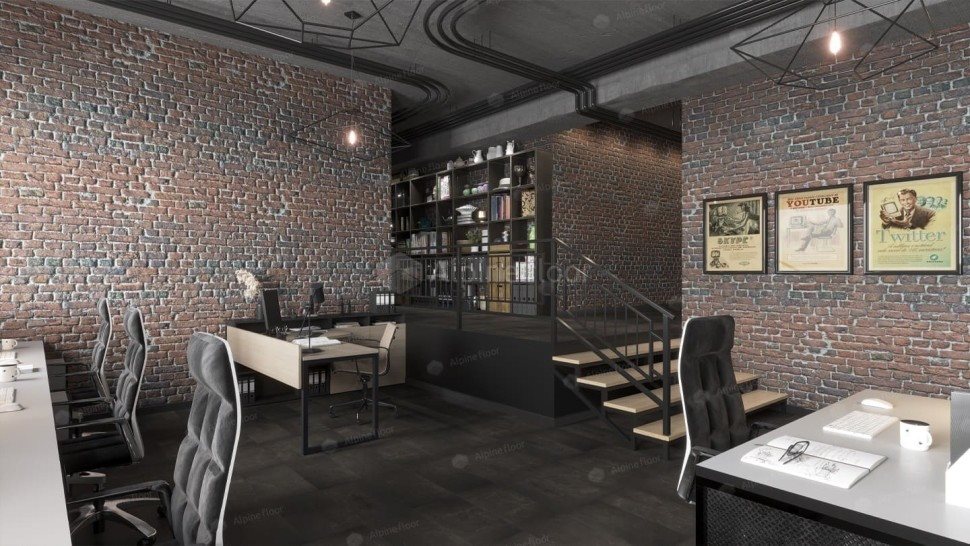 Виниловая плитка "Alpine Floor" Light Stone Ларнака (608*303*2,5 мм) — купить в Екатеринбурге