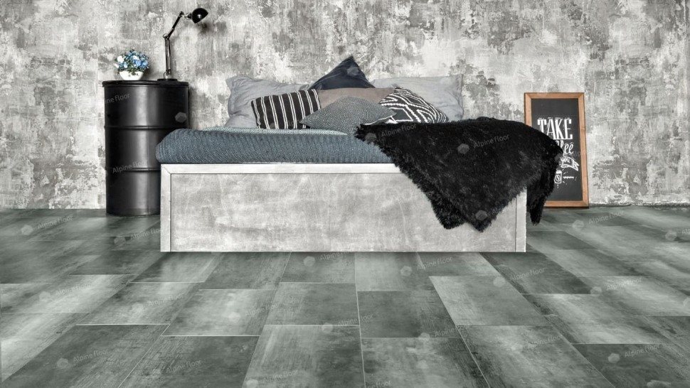 Виниловая плитка "Alpine Floor" Light Stone Корнуолл (608*303*2,5 мм) — купить в Екатеринбурге